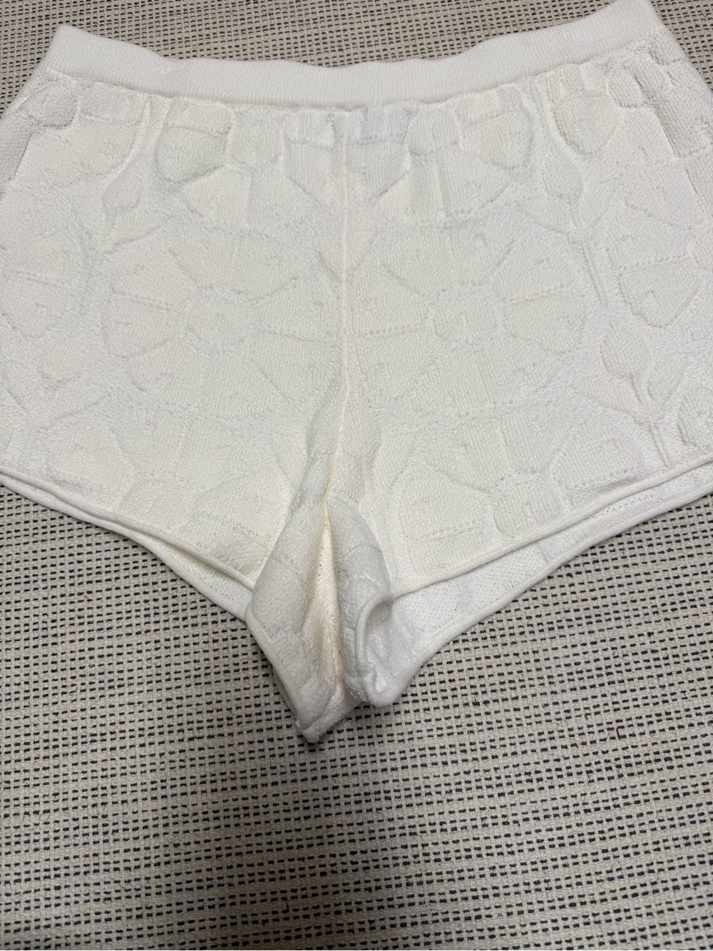🎯60% OFF! NWOT Roller Rabbit x Target Off White Terry Pattern Shorts